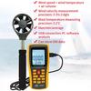 BENETECH GM8902+ Цифровой анемометр с ЖК-дисплеем, измеритель скорости воздушного потока и ветра