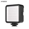 W81 Mini Interlock Camera LED Light Panel 6.5W Dimmable 6000K Camcorder Video Lamp with Shoe