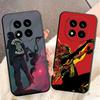 Мягкий чехол для телефона Sons Of Anarchy для Xiaomi Redmi Note 12 13 14 15 Pro Plus 11 12S 11S 11T 10 4G Черный чехол Задняя крышка