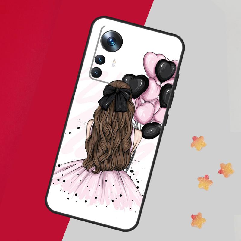 Семья Мама Девочка Женщины Чехол Для Xiaomi 13T Pro 12T 11T 12 14 13 Lite 12X POCO F5 X3 X5 Pro X4 F4 M5 M5s F3 Обложка