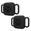 2 PCS Silicone Case for Tile Mate 2022 2024 Holder Case Protective Cover Sleeve Sturdy Secure Tag Holder for Pet Dog Cat Collar