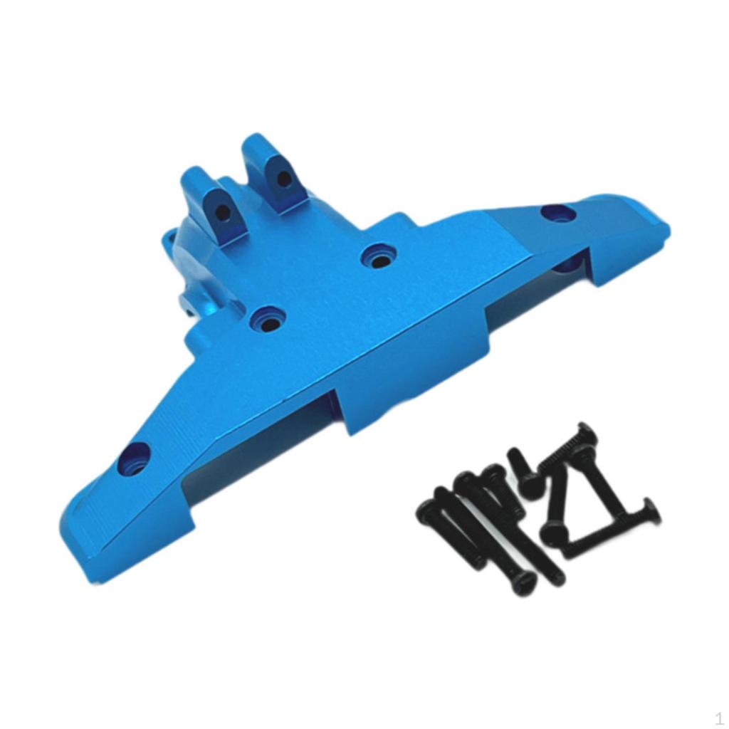 1/16 RC Car Задняя крышка коробки передач Алюминиевый сплав Корпус дифференциала Деталь для 16101 16102