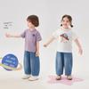 Джинсы JELLYBABY для детей, структурные, повседневные, из денима