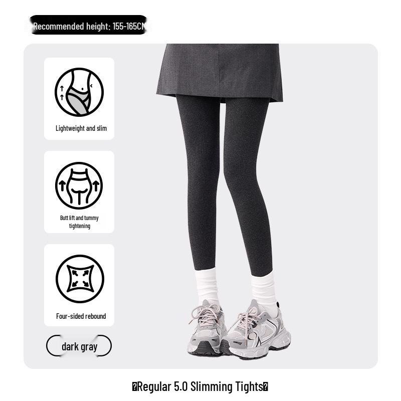 Очень длинные женские колготки из плюшевого бархата - Утягивающие, микро-давление и без провисания ластовицы для осени/зимы