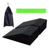 1 Set Deep Crouch Wedge Block Calf Stretcher Slant Board Professional Non-Slip EVA Fitness Weightlifting Deadlifting Strength