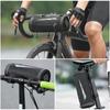 Bike Handlebar Bag Waterproof Cycling Front Storage Bag Bicycle Mobile Phone Holder Front Frame Top