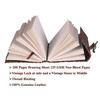 Кожаный дневник ручной работы для мужчин и женщин. Журнальные бумажные дневники. Планировщик / размер 7 x 5 дюймов.