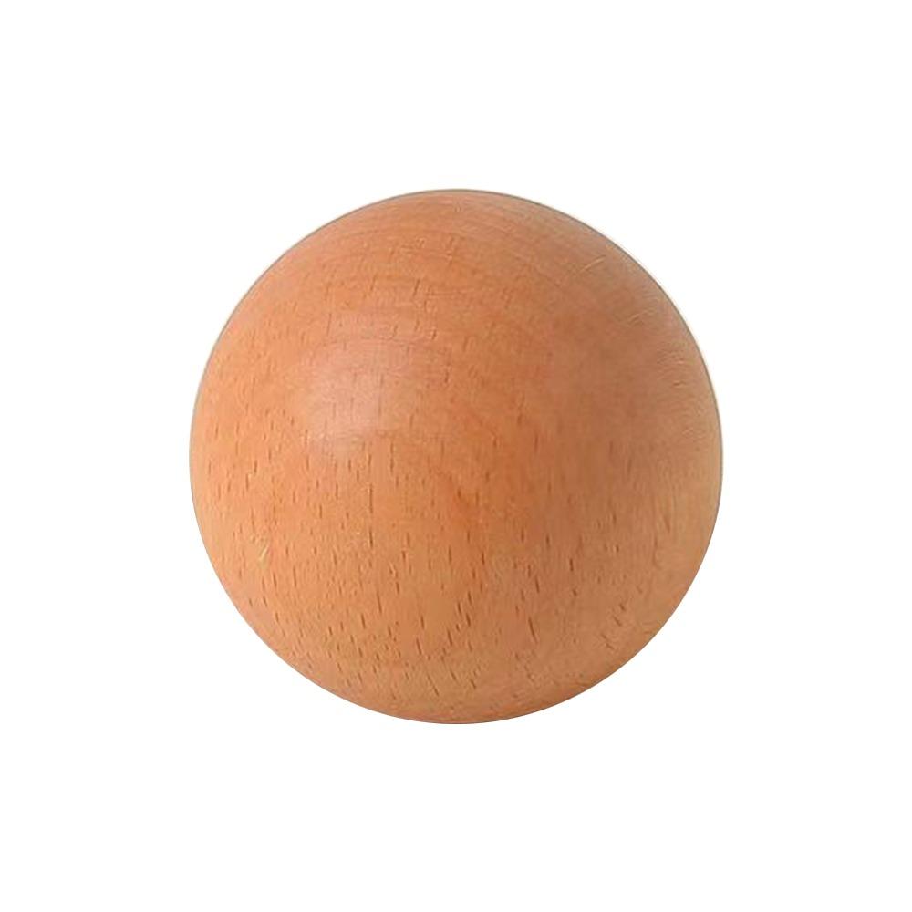 DIY Nordic Cupboard Wardrobe Pulls Simple Beech Wardrobe Knob Round Wood Hook Hanger Home Decoration