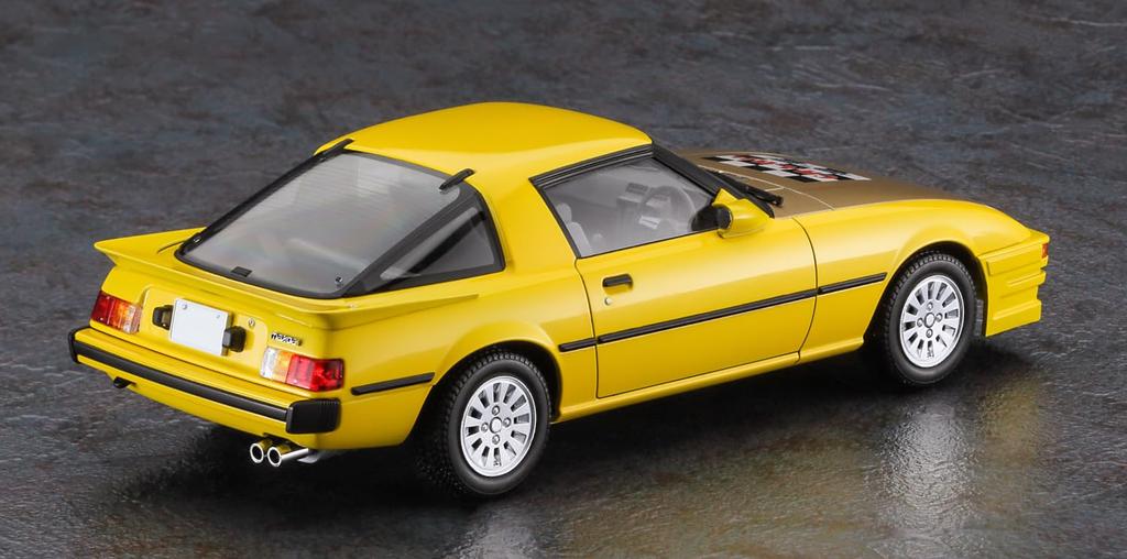 Hasegawa Yoroshiku Mechadoc Mazda Savanna Champ Scale Plastic Model Kit SP634 RX-7 (Comics Version) 1/24 (Car)