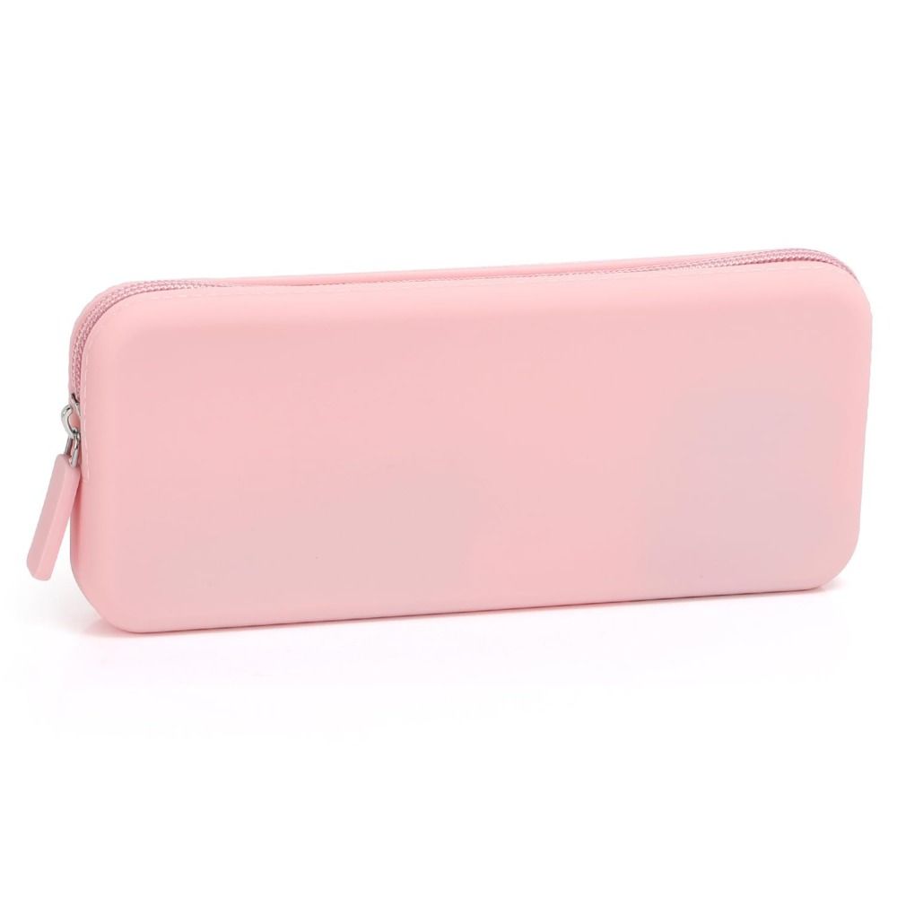 Силиконовый пенал 20*8*2,5 см сумка для хранения на молнии силиконовая сумка для кистей для макияжа для работы