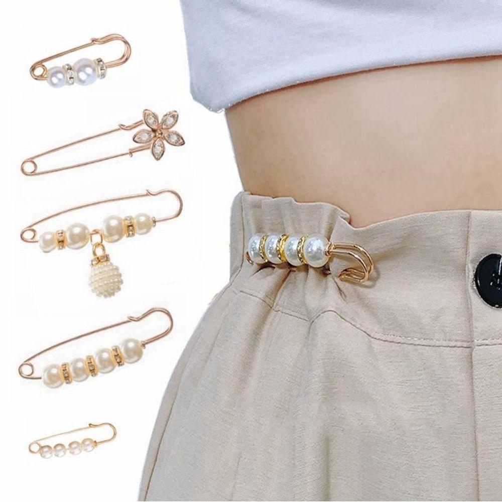 Shawl Clips Jewelry Gift Clothing Brooches Set Waist Pin Brooch Dress Shawl Clips Waistband Pin