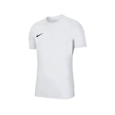 Футболка с круглым вырезом и коротким рукавом с принтом логотипа Dri-Fit, американская версия, мужские топы, белые BV6708-100