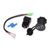 Motorcycle Dual USB Charger Socket USB Charger With Relay Battery Charger Comfortable