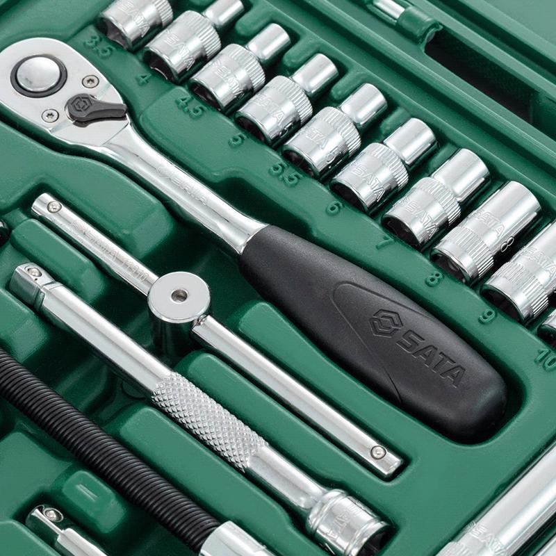 SATA 36-Piece Socket Ratchet Wrench Set