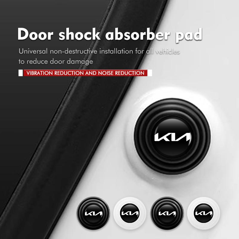 CAUWZ1 For KIA Car Exterior Accessories Door Anti-niose Pad Soundproof Cushion Rio K5 K2 Sportage Ceed Sorento Picanto Stinger Soul
