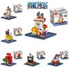 One Piece Пиратский корабль Конструктор Игрушка Коллекция мини-фигурок Подарок для детей