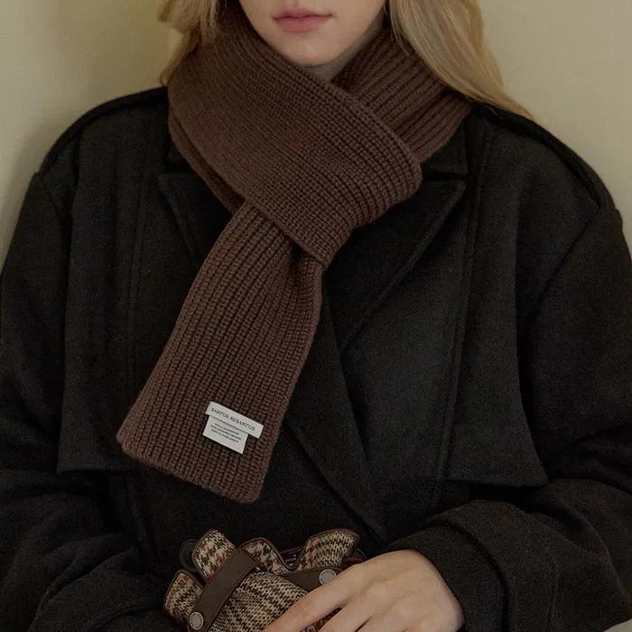 Sartor Merino Wool Cashmere Scarf WOMEN_Short