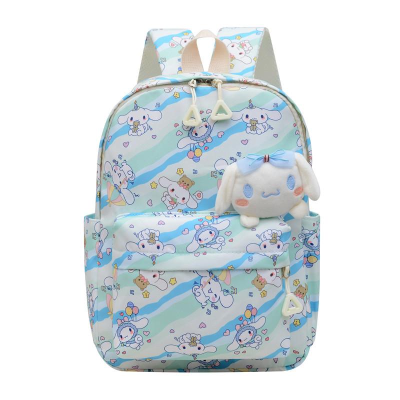 Adorable Cartoon Kids Backpack Lightweight Nylon Multi-character Design For Fun