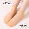 5 пар женских носков Four Seasons Breathable Absorbent Mesh Women's Mid-tube Socks Fashion Women's Socks