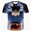 Anime Dragon Ball Tshirt Summer Short Sleeve Tee Shirt Graphic T Shirt Fitness Tops