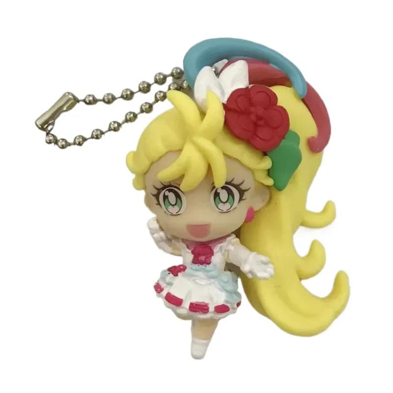 Капсульные игрушки Bandai Pretty Cure Tropical-Rouge Летний Ангел Фламинго Кьюр Пис Блоссом Хэппи Пич Фигурка-Подвеска Без Коробки
