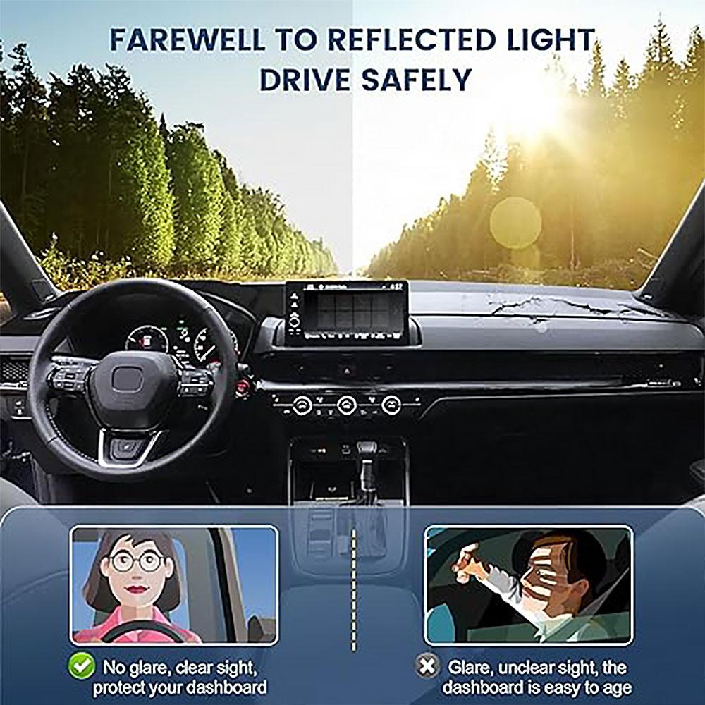 Для Honda CR-V CRV 2025 2025 Коврик на приборную панель автомобиля Накладка на приборную панель центральной консоли Солнцезащитный коврик Защита от УФ-лучей Солнцезащитный Антибликовый