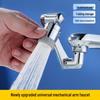 1080° Rotating Robotic Arm Faucet