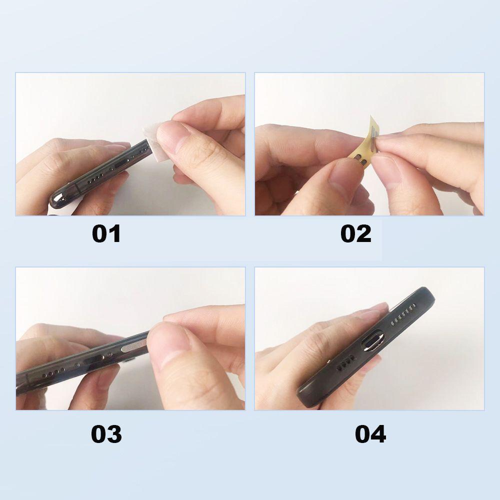 8Pcs Dust Proof Metal Universal Anti Dust Mesh Earpiece Net Phone Speaker