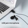 Небольшое портативное профессиональное оборудование для прямой трансляции конференций, USB-шумоподавляющий петличный микрофон, бесшумный высококачественный микрофон