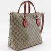 GUCCI 2WAYShoulder Handbag 429147 Brown GG Supreme Canvas Women Used