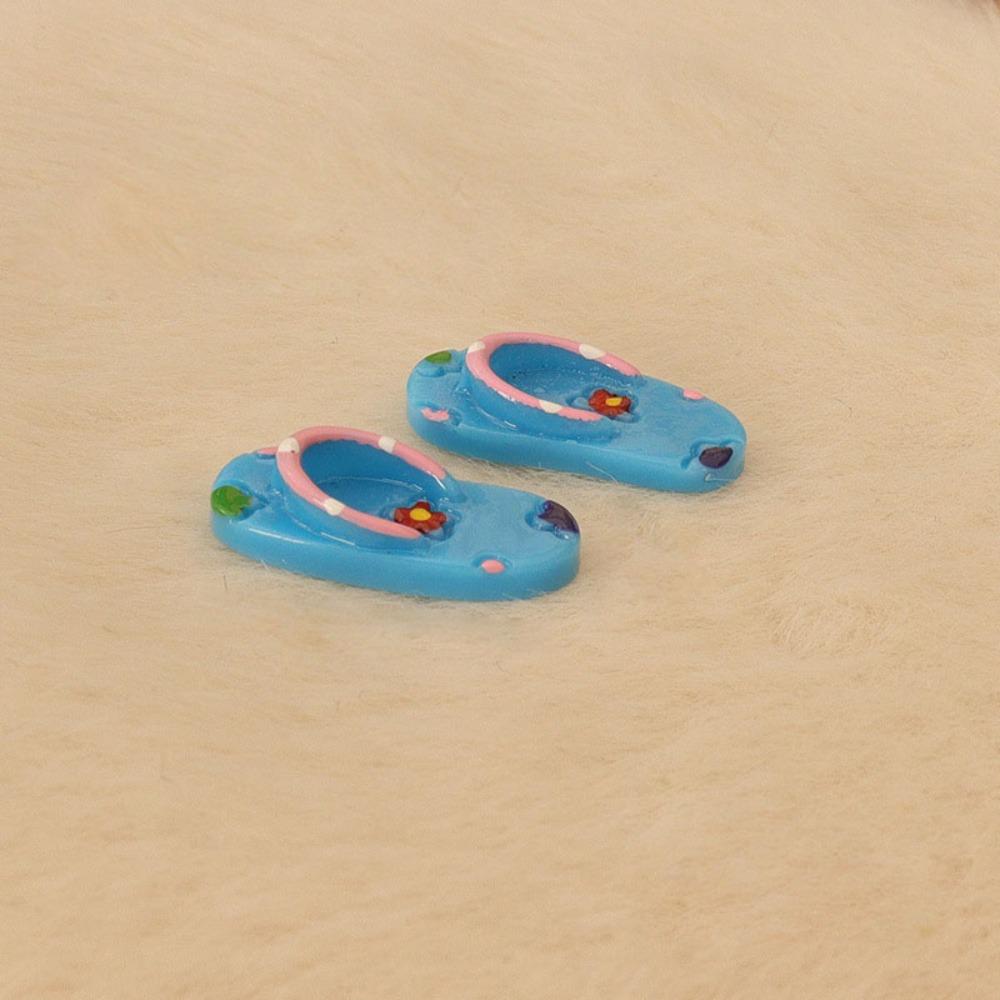 Мини-туфли своими руками Миниатюрная еда Игра Имитация Модель Мини Повседневные сандалии Дети