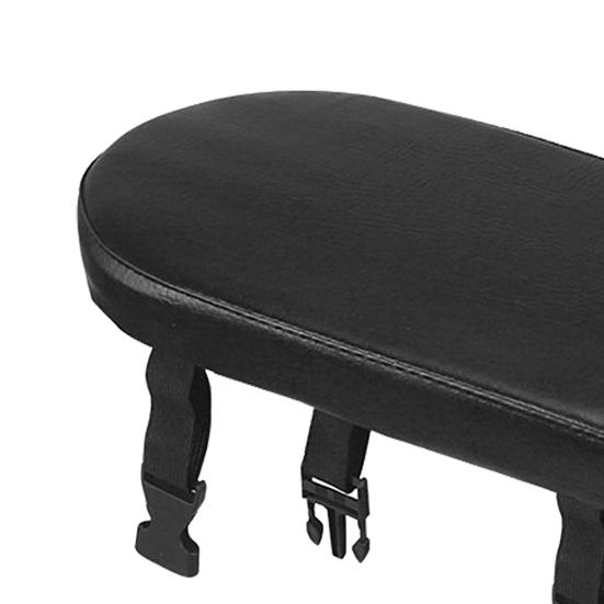 Подушка на заднее сиденье, утолщенная пряжка, искусственная кожа, устойчивая к ржавчине, велосипедное заднее седло, велосипедные принадлежности