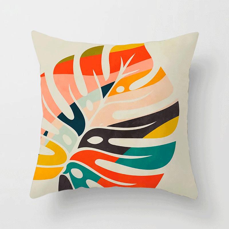 Наволочки с принтом, декоративные чехлы для автомобильных диванов, наволочки для кровати, чешские подушки, домашний декор, розовый плед