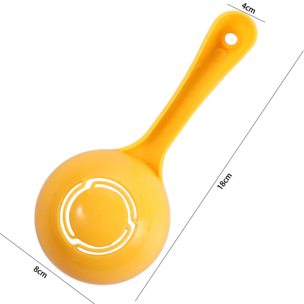 Adults Tableware Plastic Non-stick Half Round Rice Scooper Kitchen Utensil Sushi Mold Soup Spoons