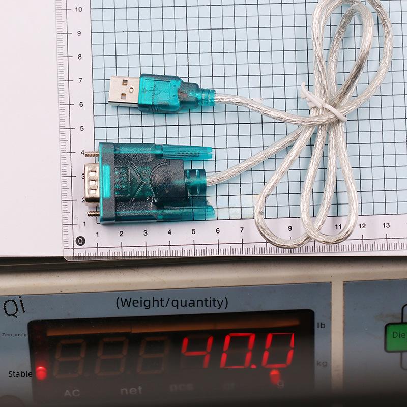 Последовательный кабель HL-340 USB - RS232, 9-контактный, совместимый с Win7-64 Bit.