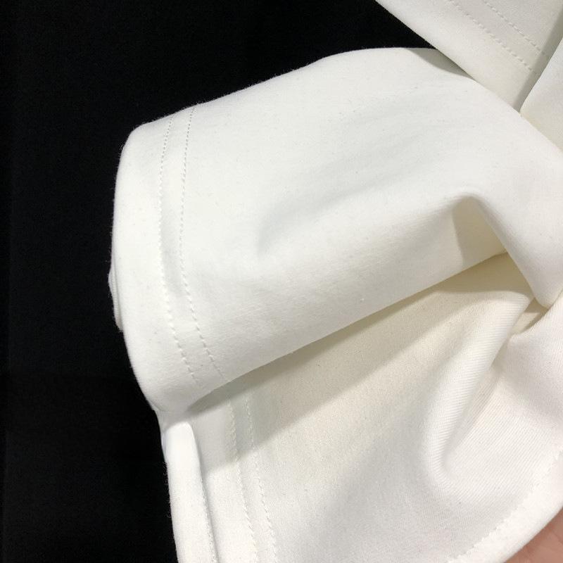 Летнее женское платье большого размера с коротким рукавом, свободное платье-футболка средней длины с разрезом