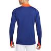 Nike Нидерланды Тренировочная футболка для футбола Strike Dri-FIT Королевский синий Оранжевый FJ2997-455