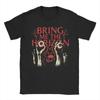 BMTH Bring Me The Horizon Металкор Футболка Мужская Модная Хлопковая Футболка С Круглым Вырезом С Коротким Рукавом Футболки 4XL 5XL 6XL Одежда