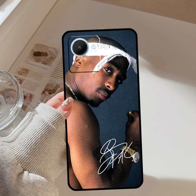Чехол Tupac Shakur для Realme GT 7 Pro 5 GT 6 6T C67 C61 C55 C53 C51 C21Y C25S C75 10 11 12 13 14 Pro Plus