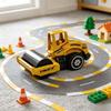 6pcs/set Zinc Zinc Alloy Construction Vehicle Set Diecast Zinc Zinc Alloy Toy Truck Set Excavator Toy  Birthday Gift