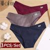 Женское хлопковое нижнее белье, мягкие эластичные трусики-бикини, трусики с высоким вырезом, сексуальные хипстерские трусики с низкой посадкой, дерзкий S-XL