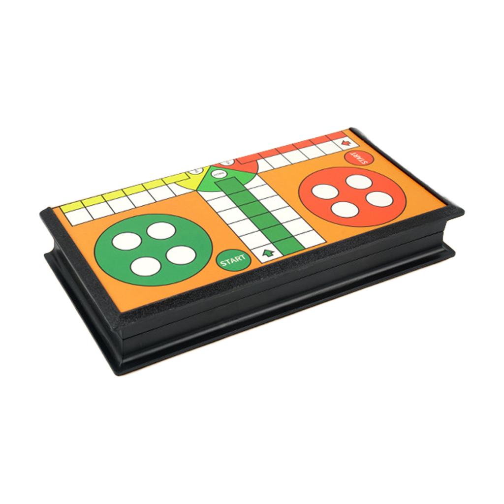 Портативный дорожный игровой набор, складная пластиковая шахматная доска, летающие шахматы, развивающие игрушки, настольная игра для дома и улицы