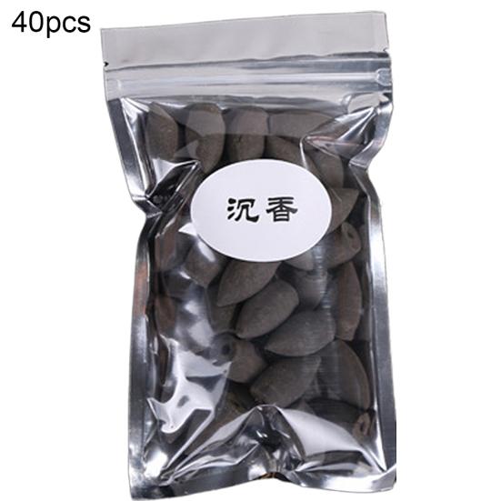 40 шт., конусы для очистки воздуха, аромат, буддизм, дым, обратный поток, благовония, аромат, специи