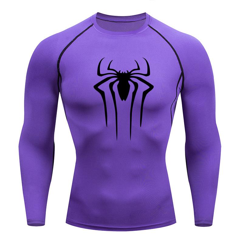 New Compression Shirt Men Fitness Gym Super Hero Sport Running T-Shirt Rashgard Tops Tee Quick Dry Short Sleeve T-Shirt for Men