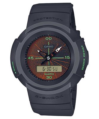 Мужские часы G-SHOCK Аналоговые ударопрочные кварцевые часы из смолы 200 м водонепроницаемые AW-500MNT-1A