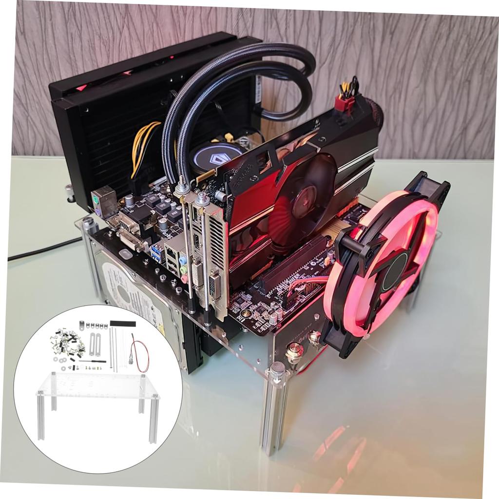 Cabilock 1 Set Motherboard Rack Open Frame Computer Case Motherboard Bracket Корпус материнской платы Корпус открытого корпуса Корпус компьютера Материнская плата компьютера