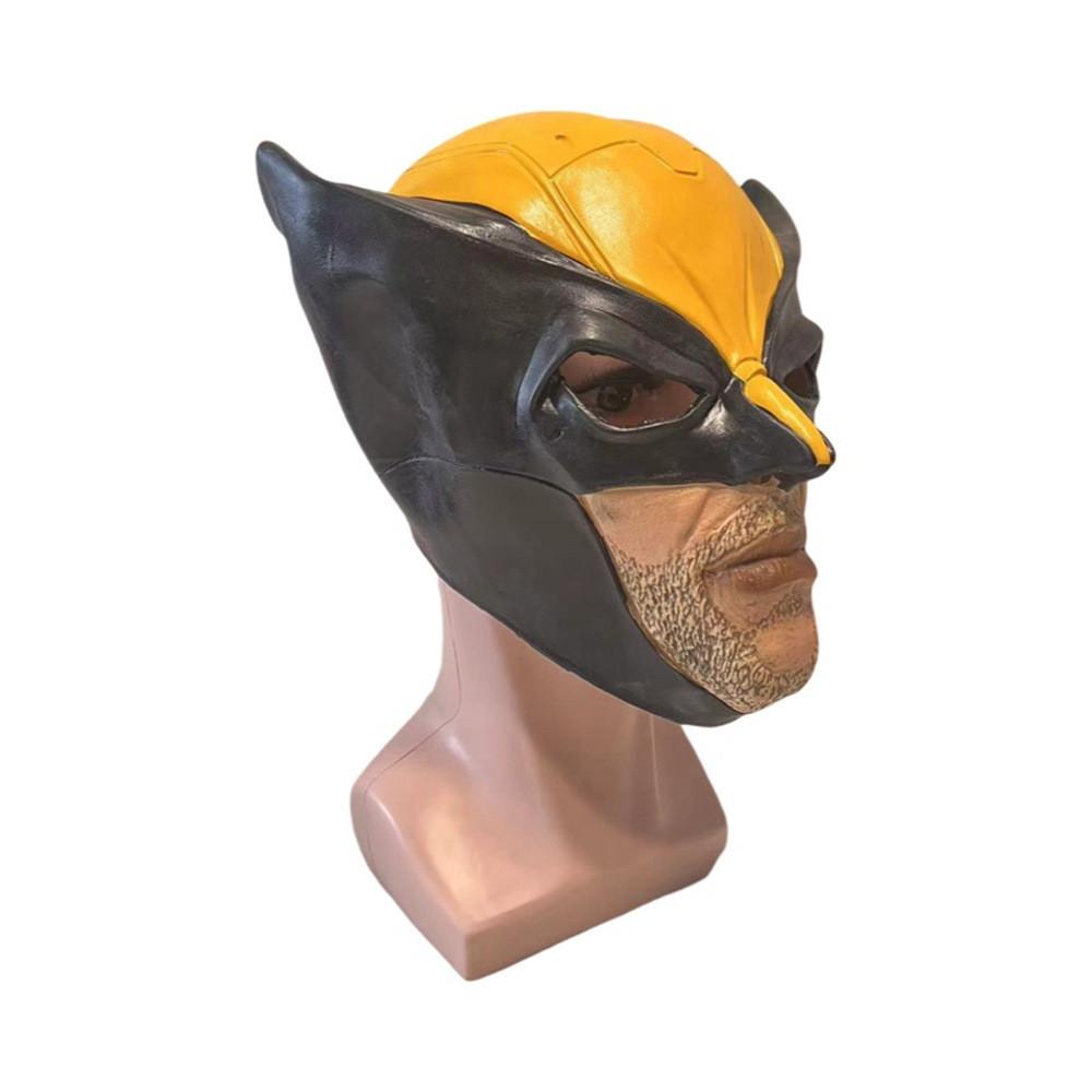 Marvel Wolverine Mask Halloween Cosplay Prop Resin Halfmechanical Art For Fans