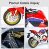 1:9 CBR1000 S1000RR H2R Motorcycle Model Toy Car Alloy Diecast Wheel Steering Shock Absorption Vehicle Kids Collection Gifts