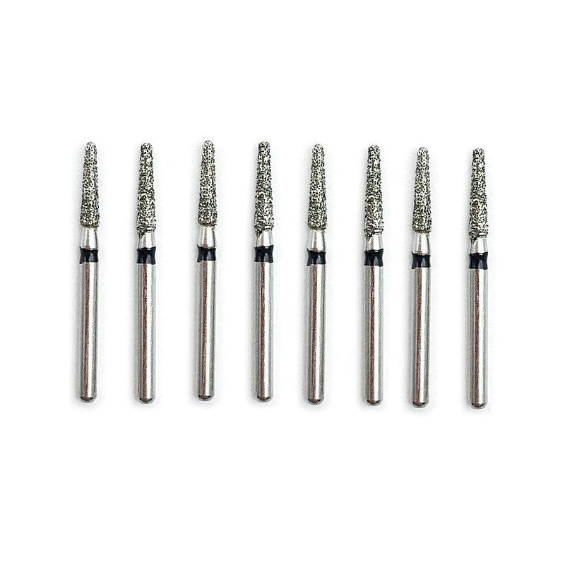 10 шт./компл., стоматологические алмазные фрезы FG, высокоскоростные боры для полировки, сверхгрубые сверла, полиры, стоматологический инструмент TF-21S