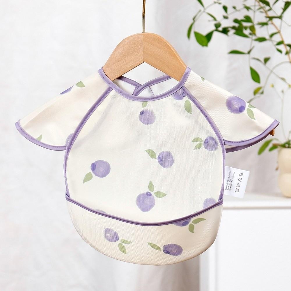 Sleeveless Design Feeding Bib Reusable Fabric Full Body Cover Bib  Toddler Feeding